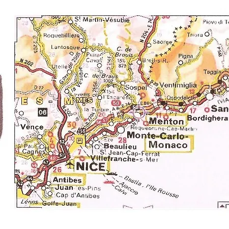 Апартаменти Le Mediterranee Мантон